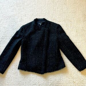 Ann Taylor Tweed Moto Style Jacket